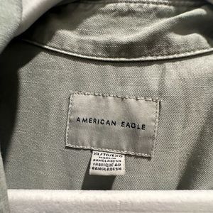American eagle XL soft army green longsleeve